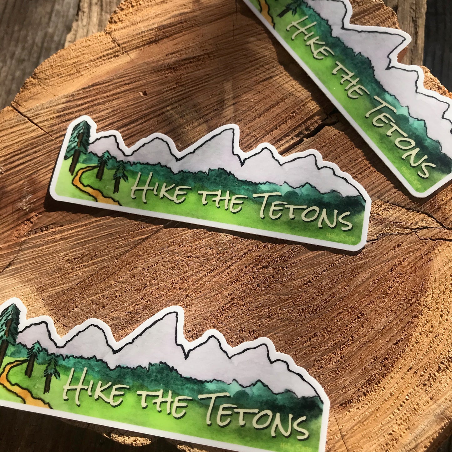 Hike the Tetons Sticker