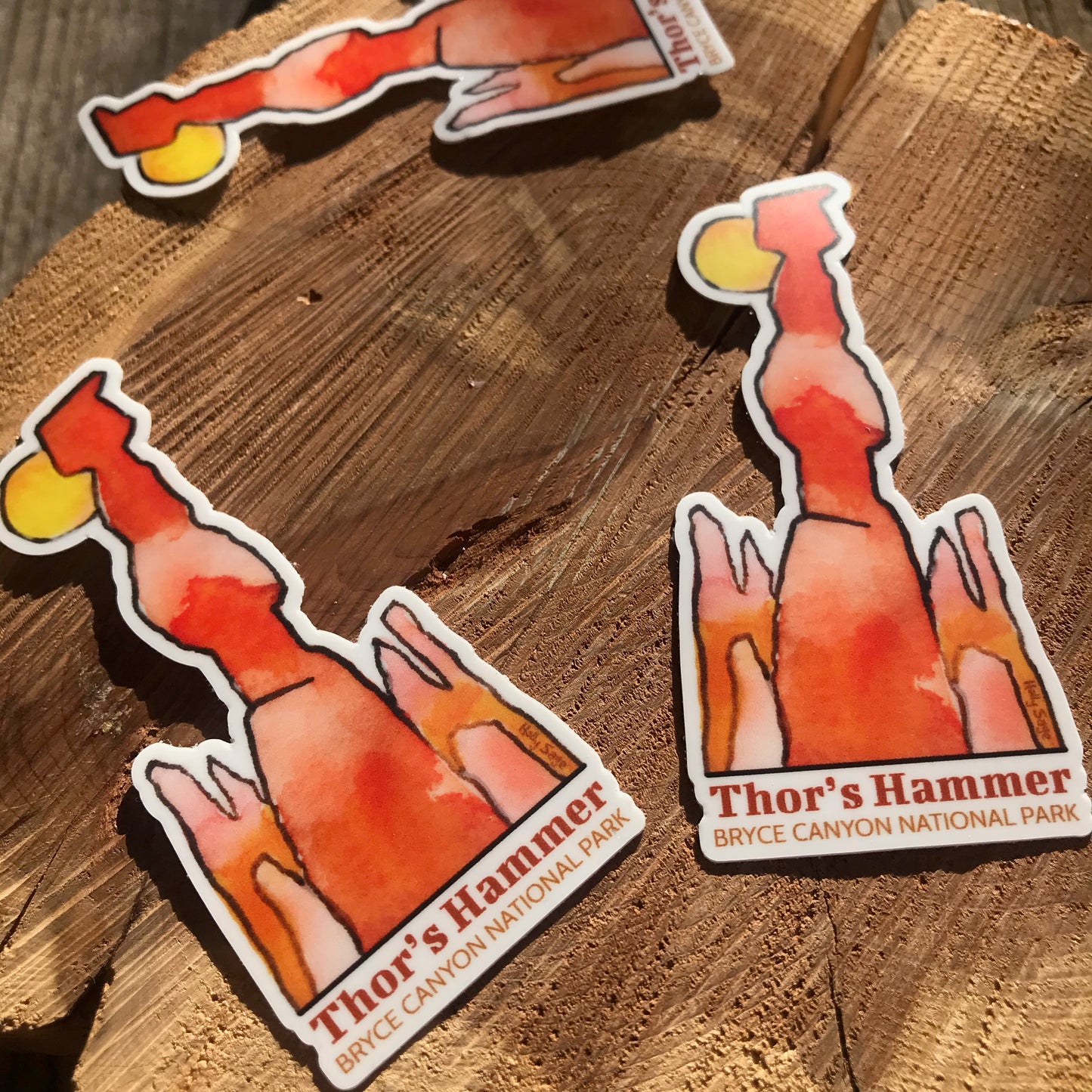 Thor's Hammer Sticker