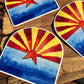 Arizona State Flag Sticker