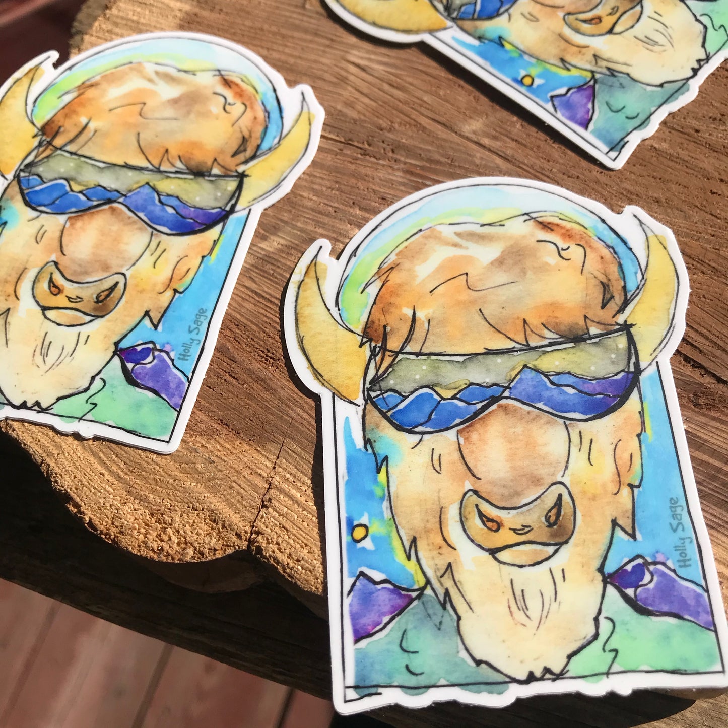 Bison Slopes Sticker