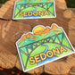 Midgley Bridge in Sedona Sticker