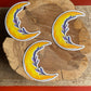 Crescent Lavender Sticker