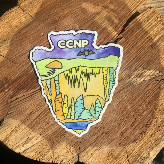 Carlsbad Caverns National Park Arrowhead Sticker
