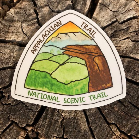 Appalachian Trail emblem sticker