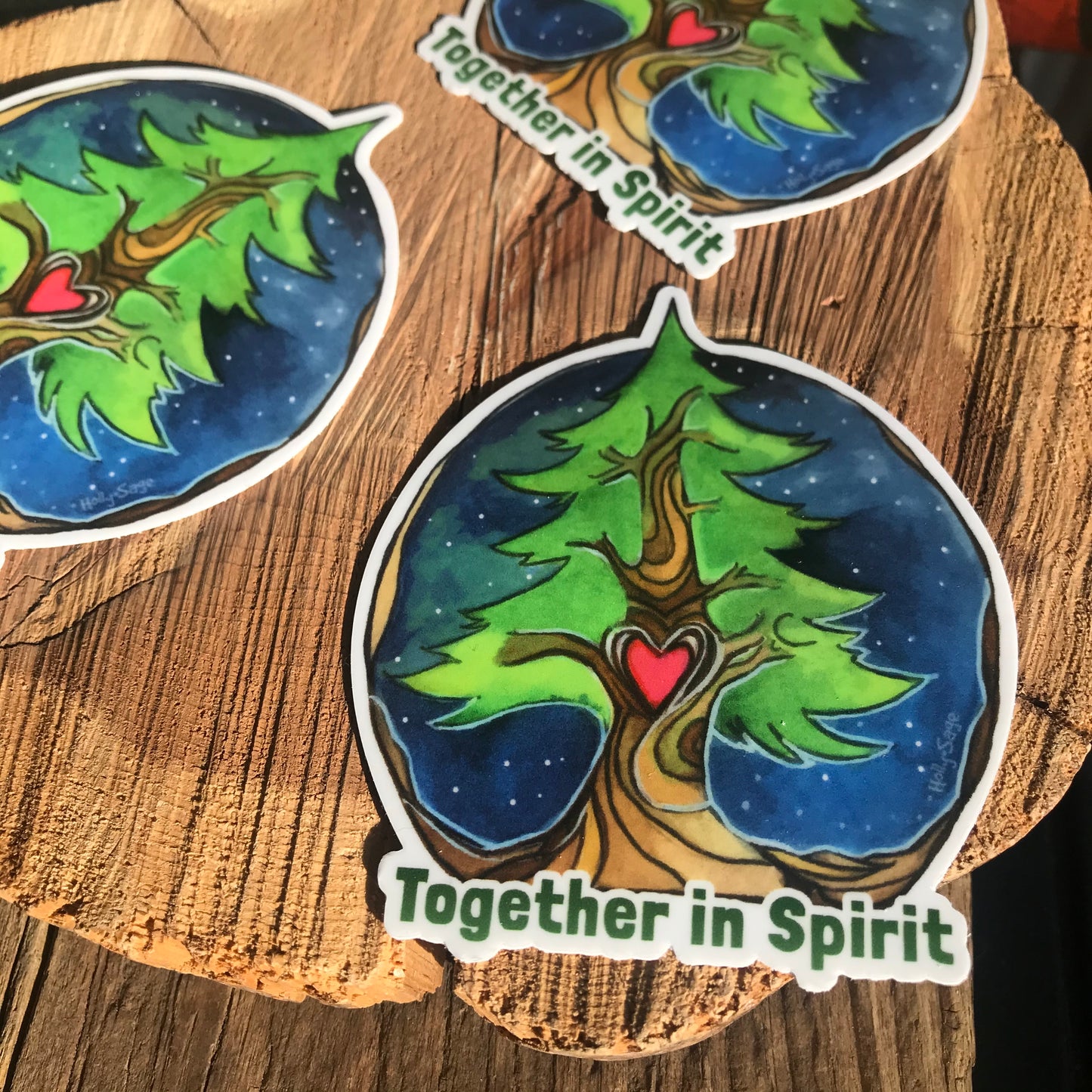Together in Spirit Sticker