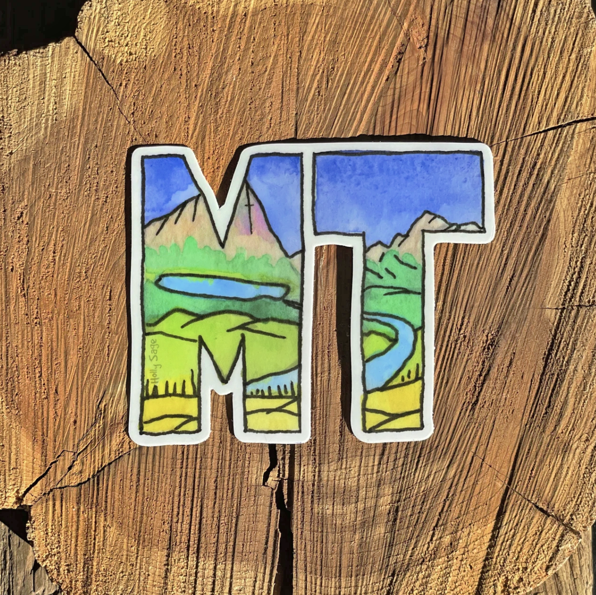 MT Abbreviation Sticker