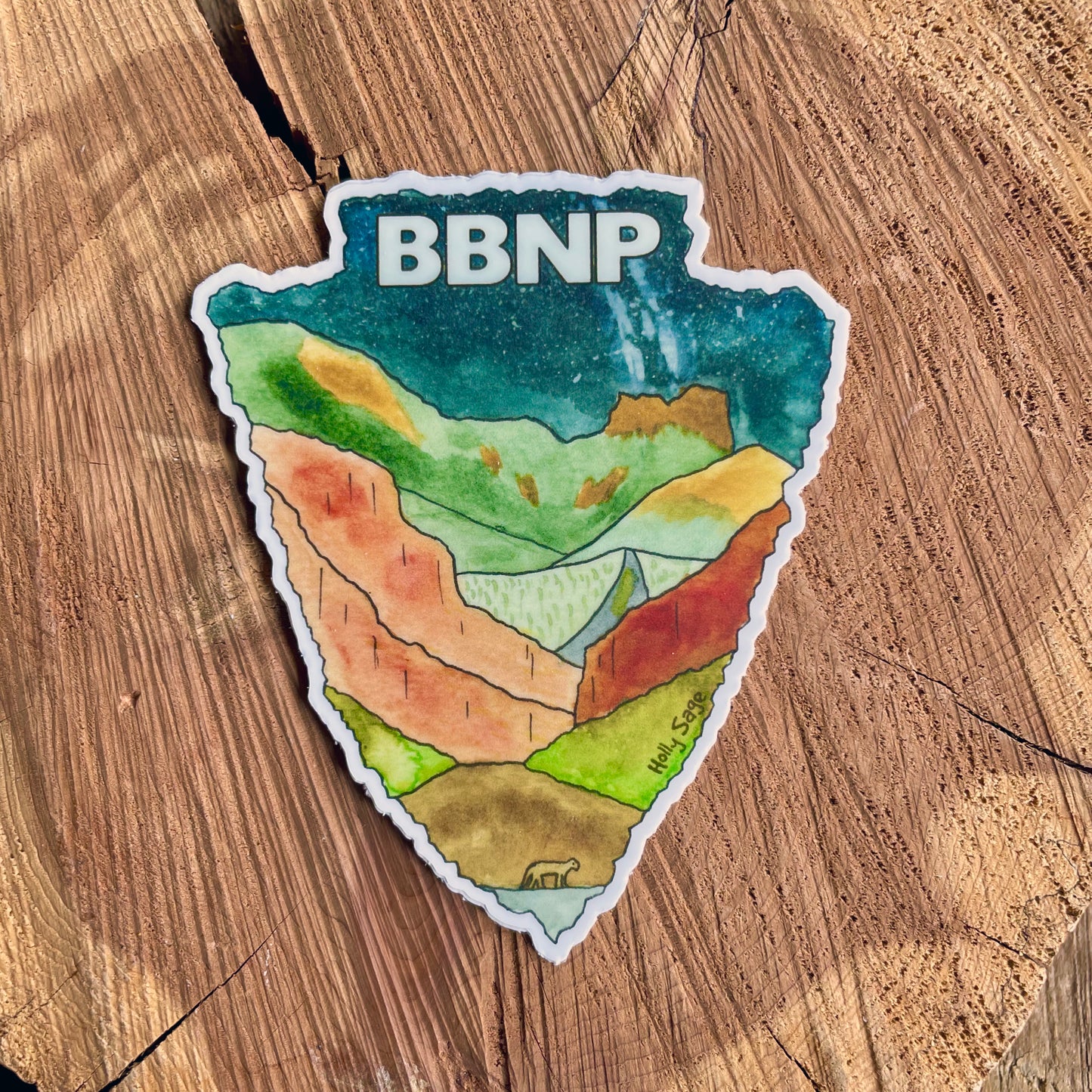 Big Bend National Park Arrowhead Sticker