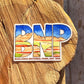 Badlands National Park Abbreviation Sticker