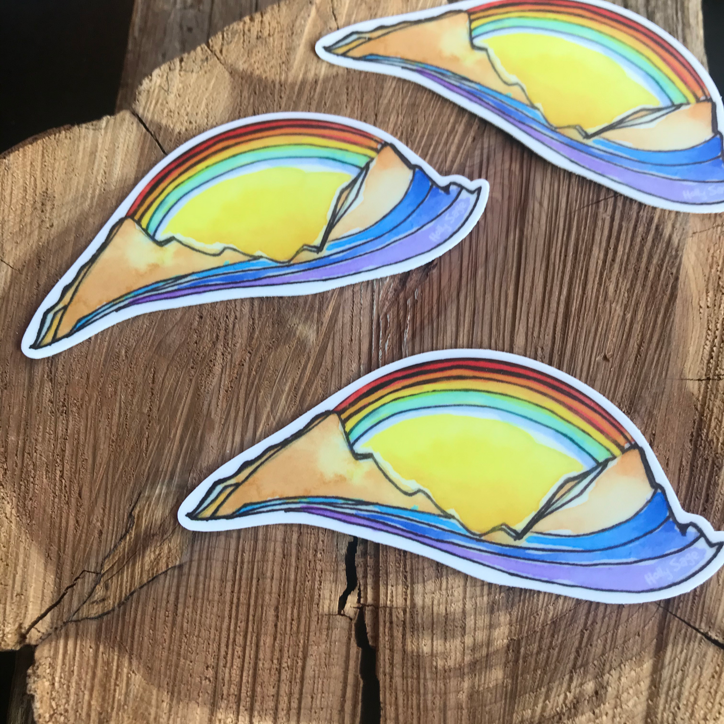 Rainbow Connection Sticker