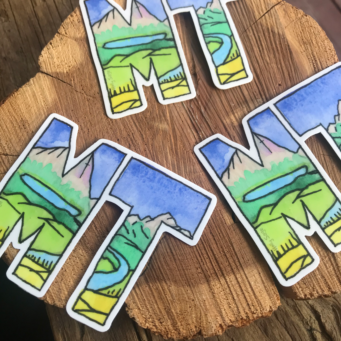 MT Abbreviation Sticker