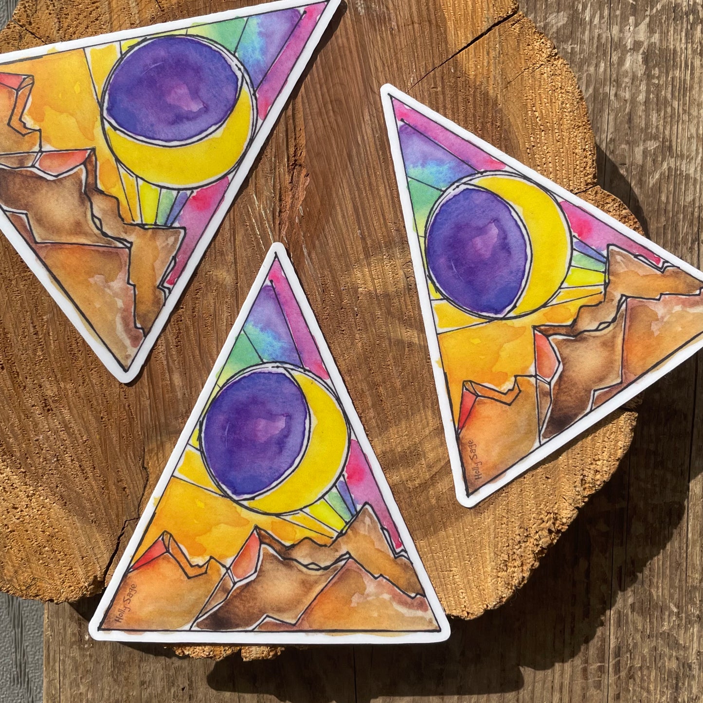 Moonshine Mountains Sticker