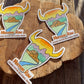 Mormon Row Bison Head Sticker
