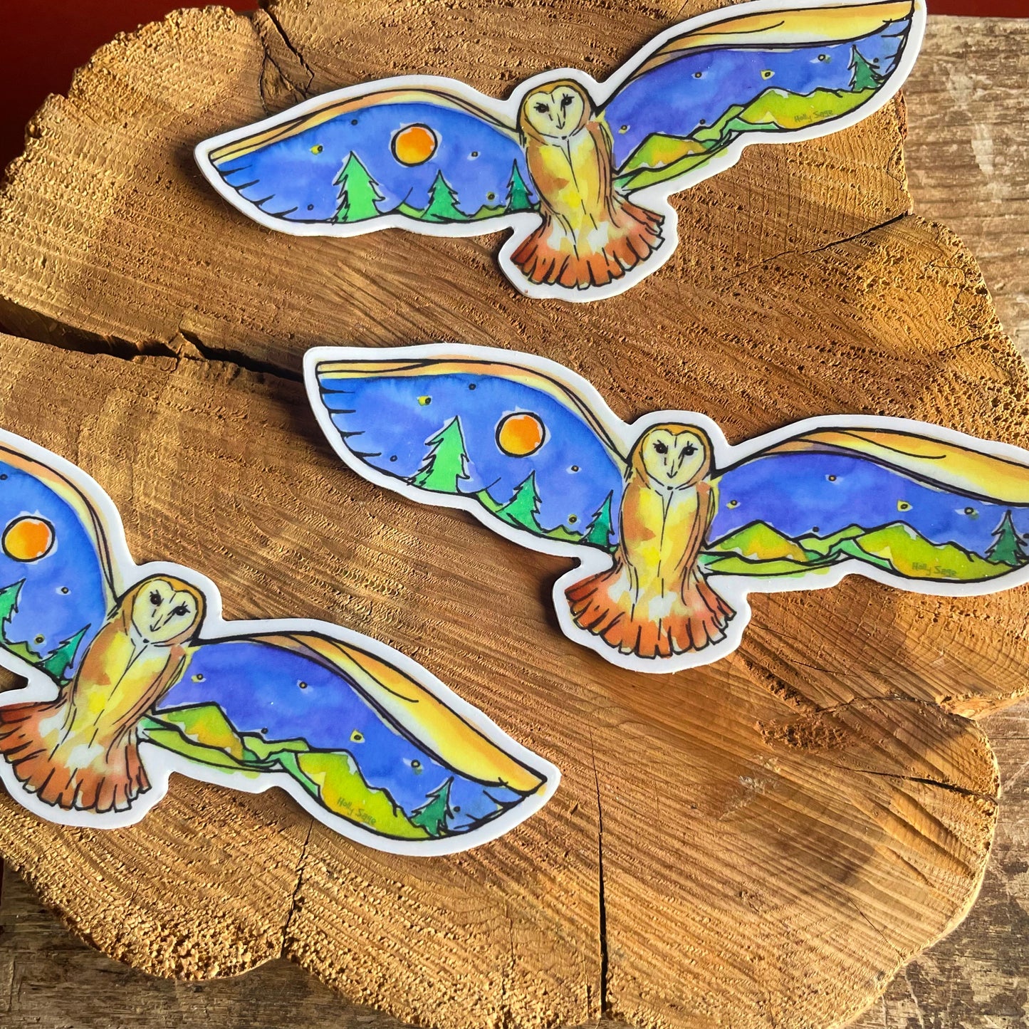 Owlscape Sticker