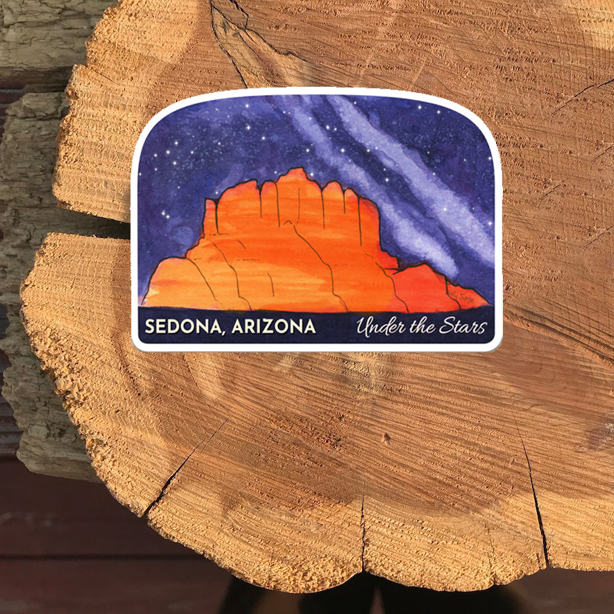 Sedona Under the Stars Sticker