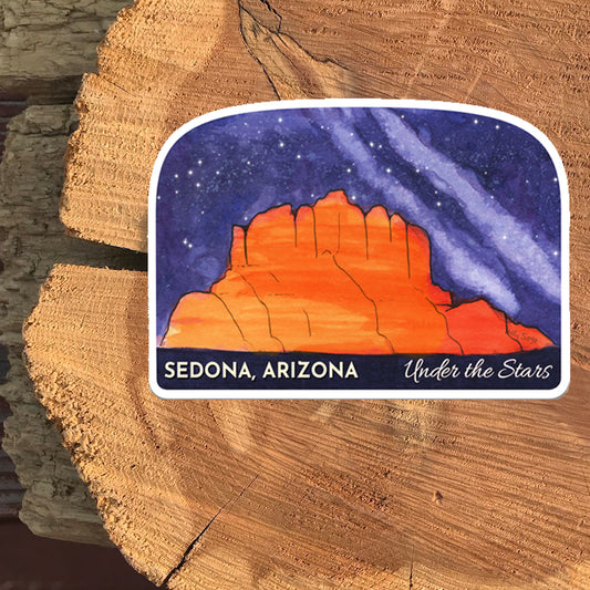 Sedona Under the Stars Sticker