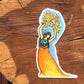 Spirit with the stars sticker