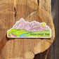 Teton Crest Trail Sticker